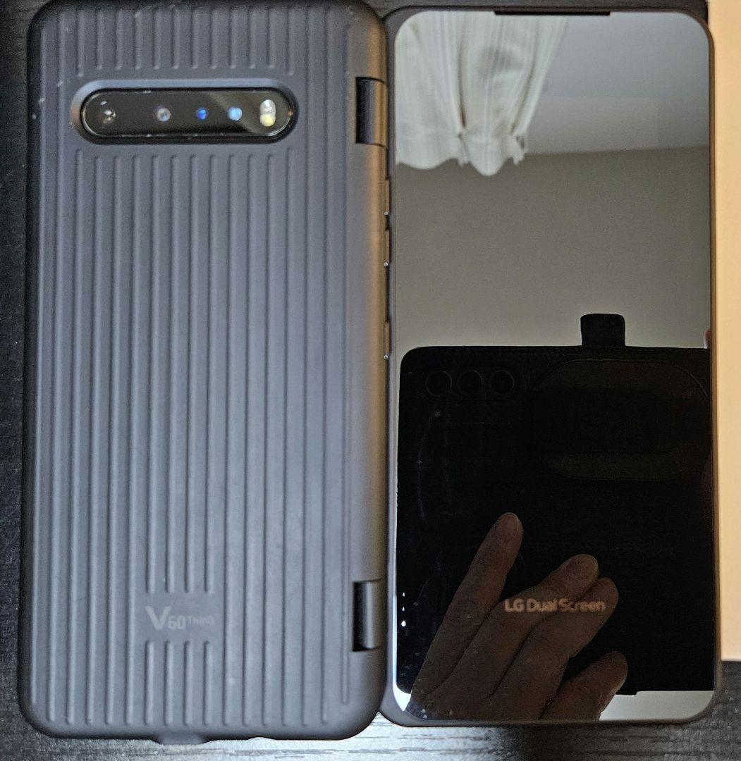 simフリー/L-51A LG Ｖ60 ThinQ 5G/128GB/ブラック