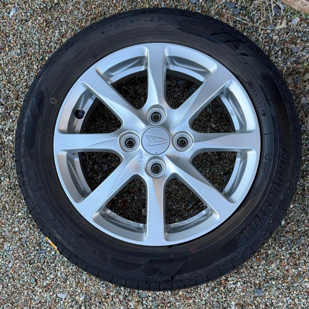 薔薇  155/65R14)ホイール4本セット　14インチ　①