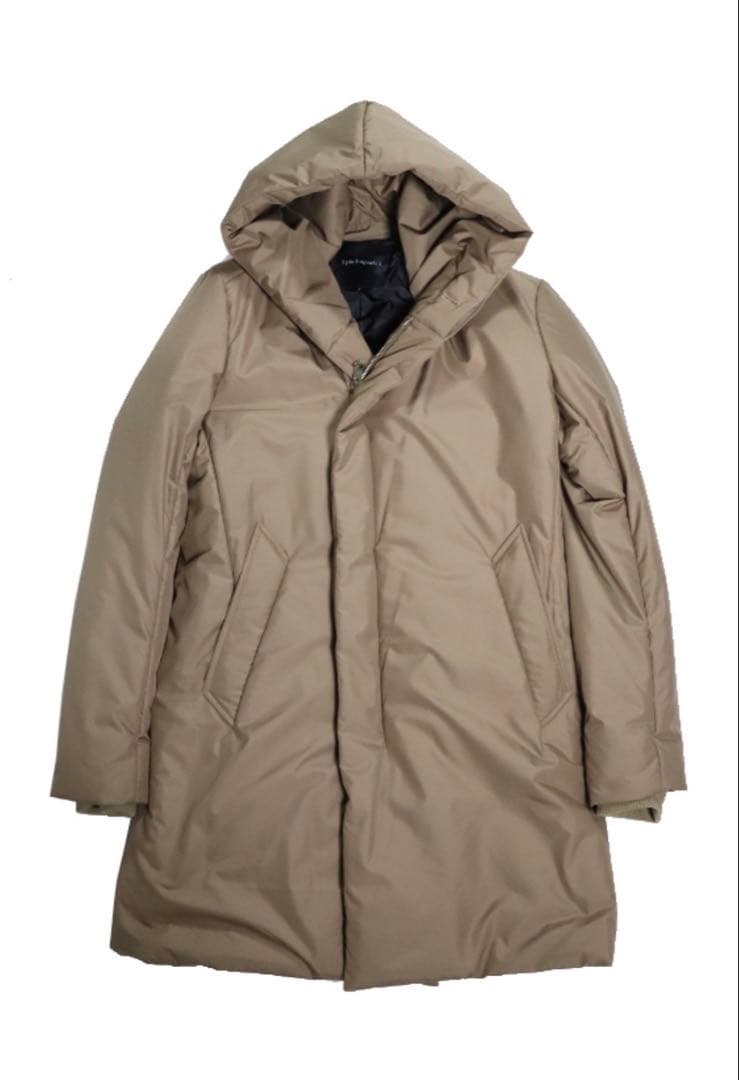 ⚫️ 1piu1uguale3 NEXT WRAP HOODED コートサイズ3