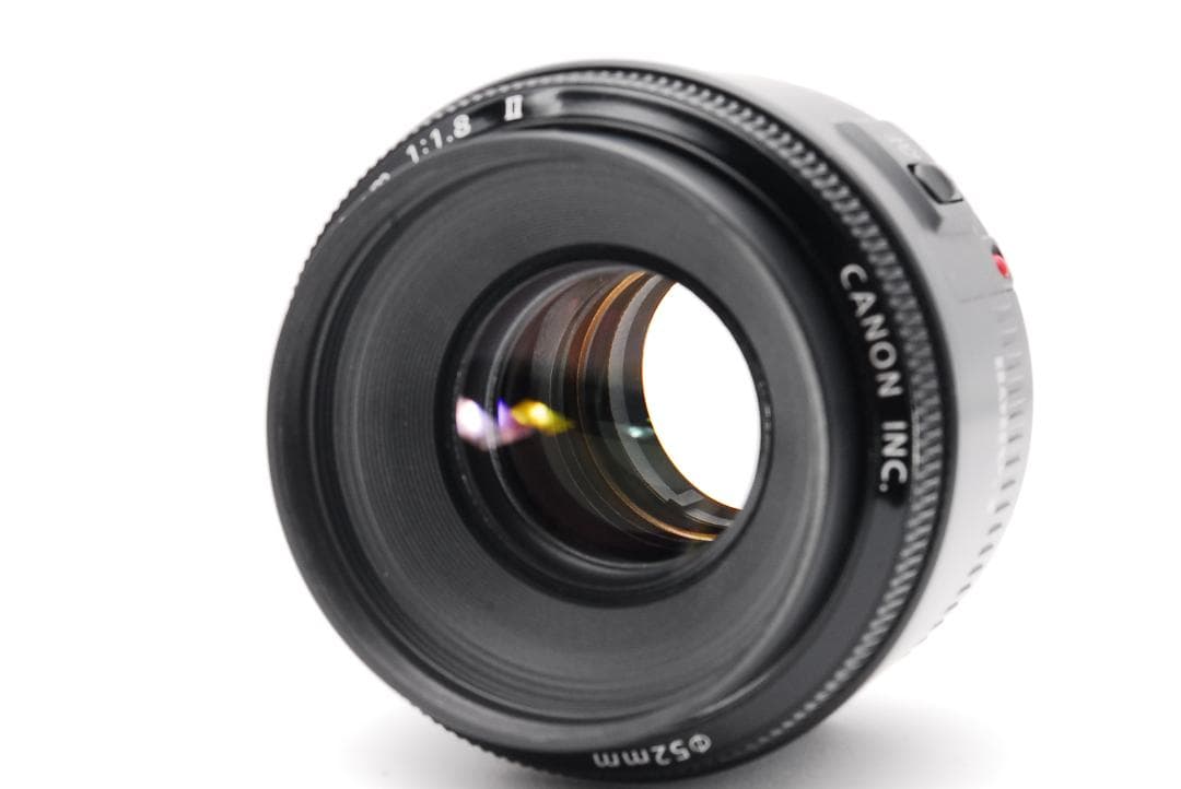 Canon EF 50mm F1.8 Ⅱ ♥️単焦点レンズ♥️神レンズ♥️外箱付