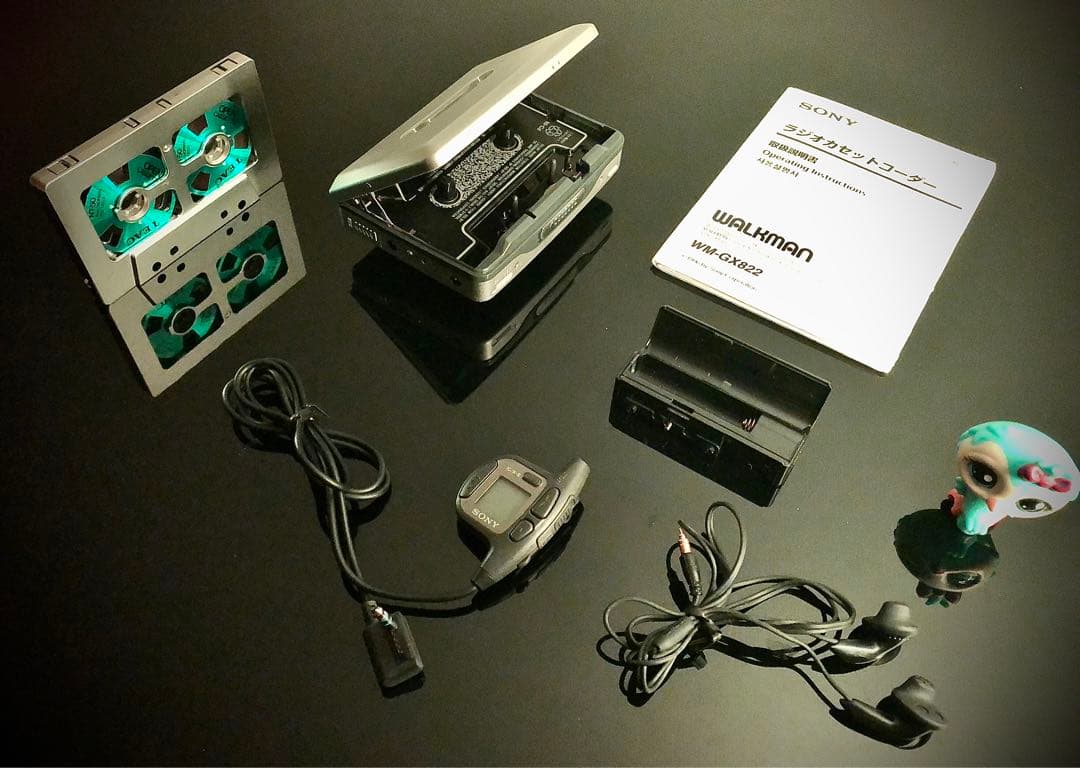 カセットウォークマンSONY WM-GX822機能多い「整備済み、完動超美品」