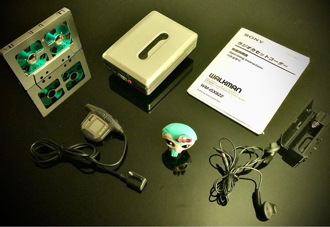 カセットウォークマンSONY WM-GX822機能多い「整備済み、完動超美品」