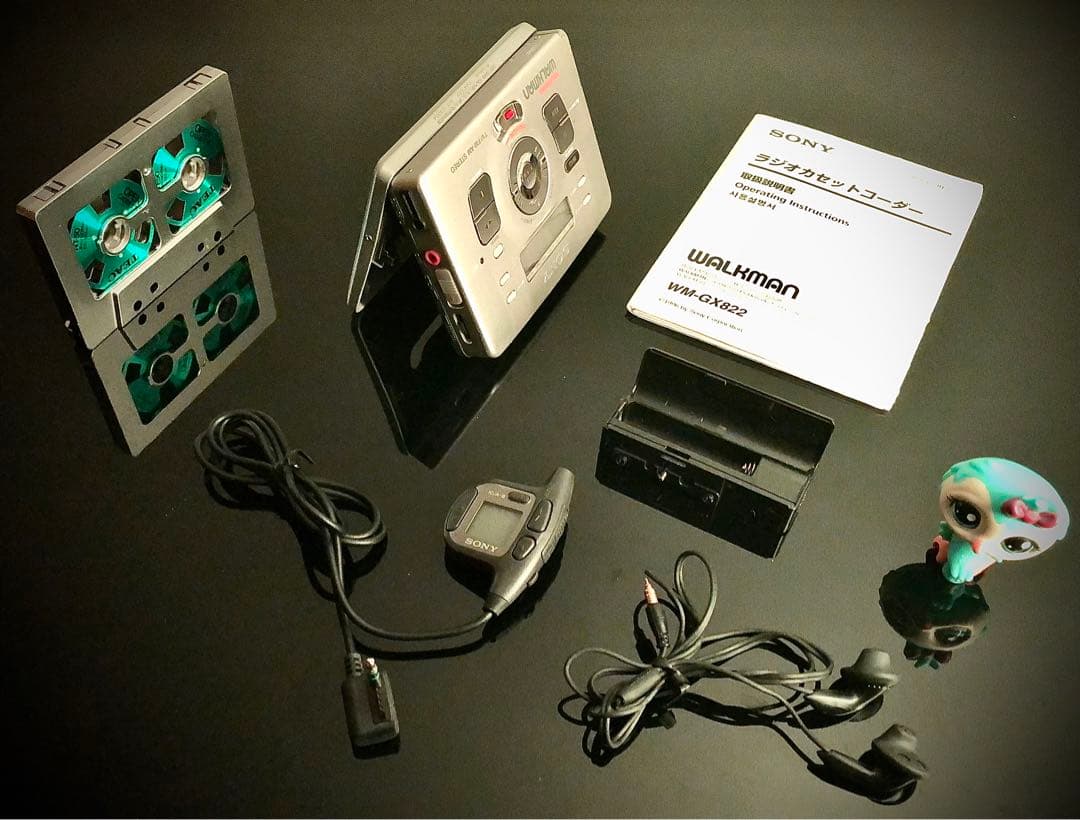 カセットウォークマンSONY WM-GX822機能多い「整備済み、完動超美品」