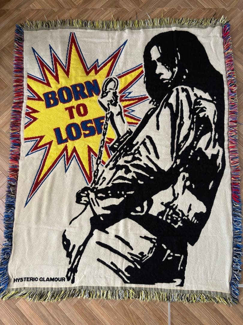 HYSTERIC GLAMOUR BORN TO LOSE ラグ