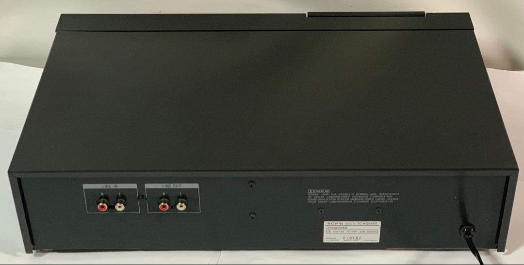 SONY カセットデッキ TC-K555ES 動作良好