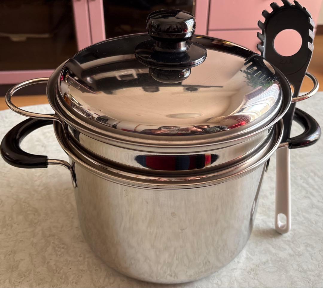 新品 和平フレイズ パスタ鍋5.8L FS-12 日本製 燕三条 IH