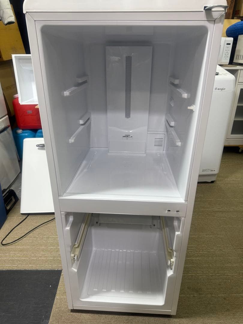 【洗浄消毒作業済】エディオン　e angle イーアングル149L 冷凍冷蔵庫