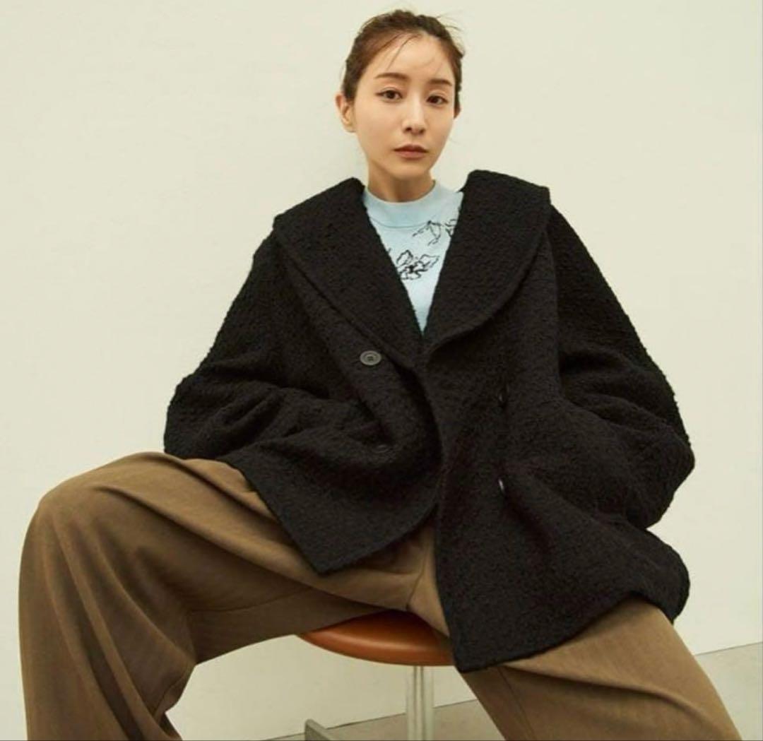 クラネMINAMI TANAKA×CLANE OVER TWEED COAT 1