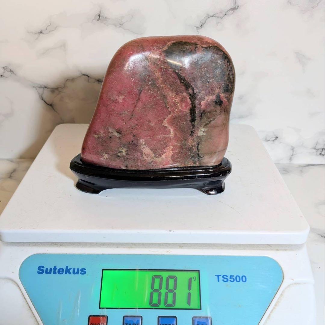 菱マンガン鉱　２石セット　鑑賞石　観賞石　飾り石　鉱物