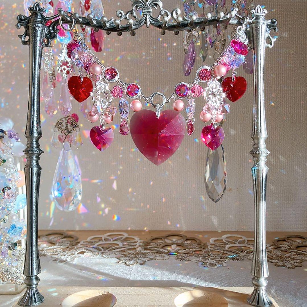 ☆かおmama☆様♡*.スワロフスキー♡スタンドサンキャッチャー♡3点&チャーム