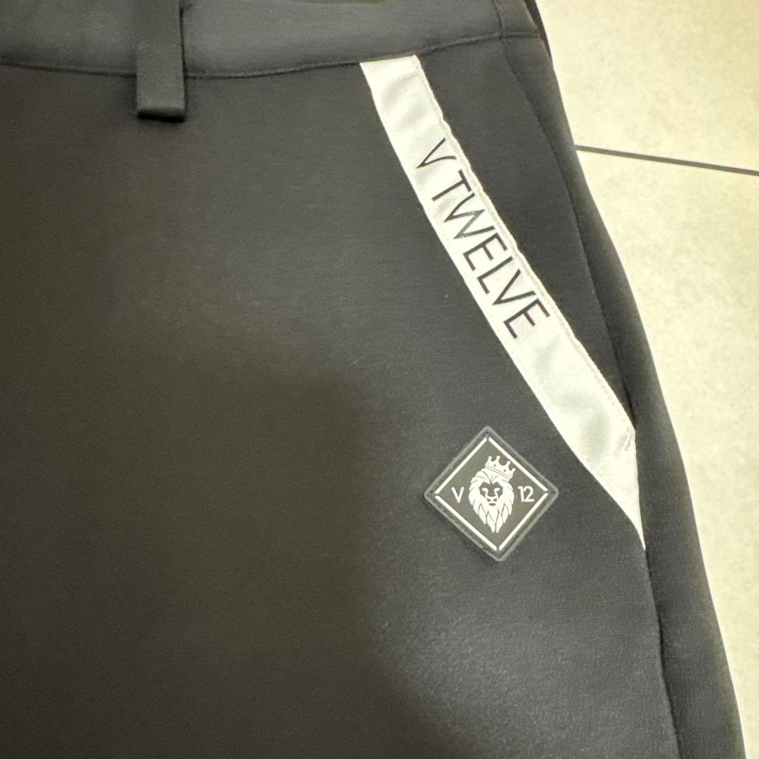 V-Twelve V12 ブラックパンツ　ゴルフ　L