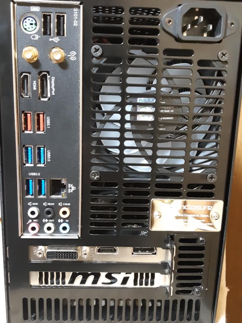 矢谷　自作PC　RYZEN7・8GB・128GB・RX560・Win11