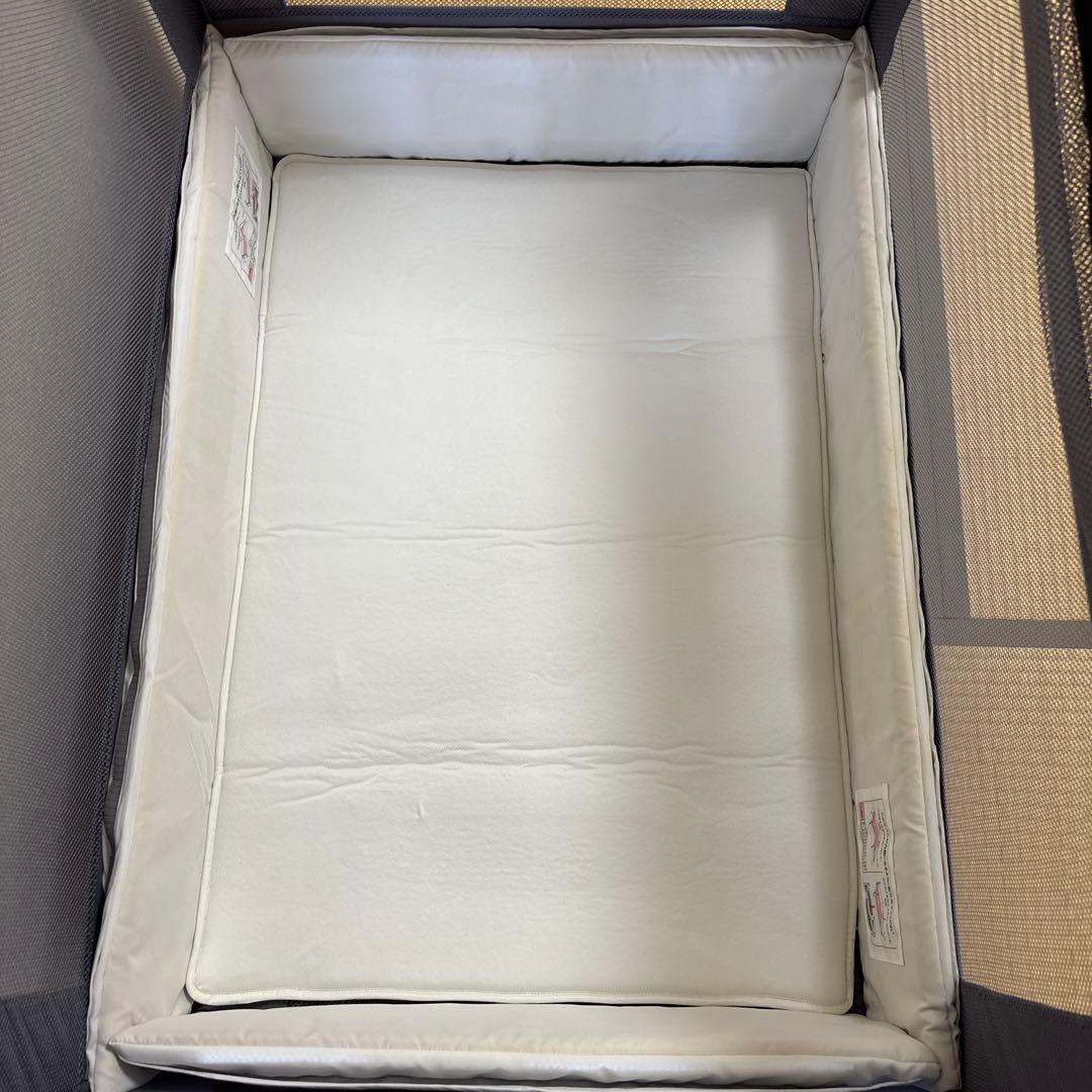 【Aprica】ベビーベッド ココネル　エアープラス　グレー