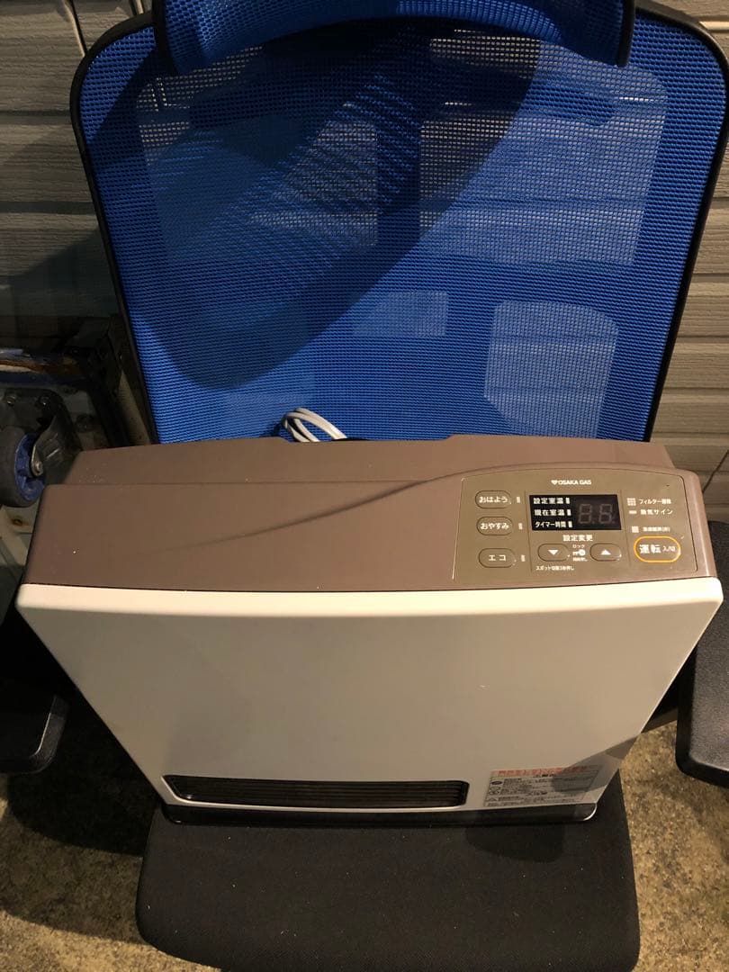 OSAKA GAS ガスファンヒーター 2022年製　RC-4001E 都市
