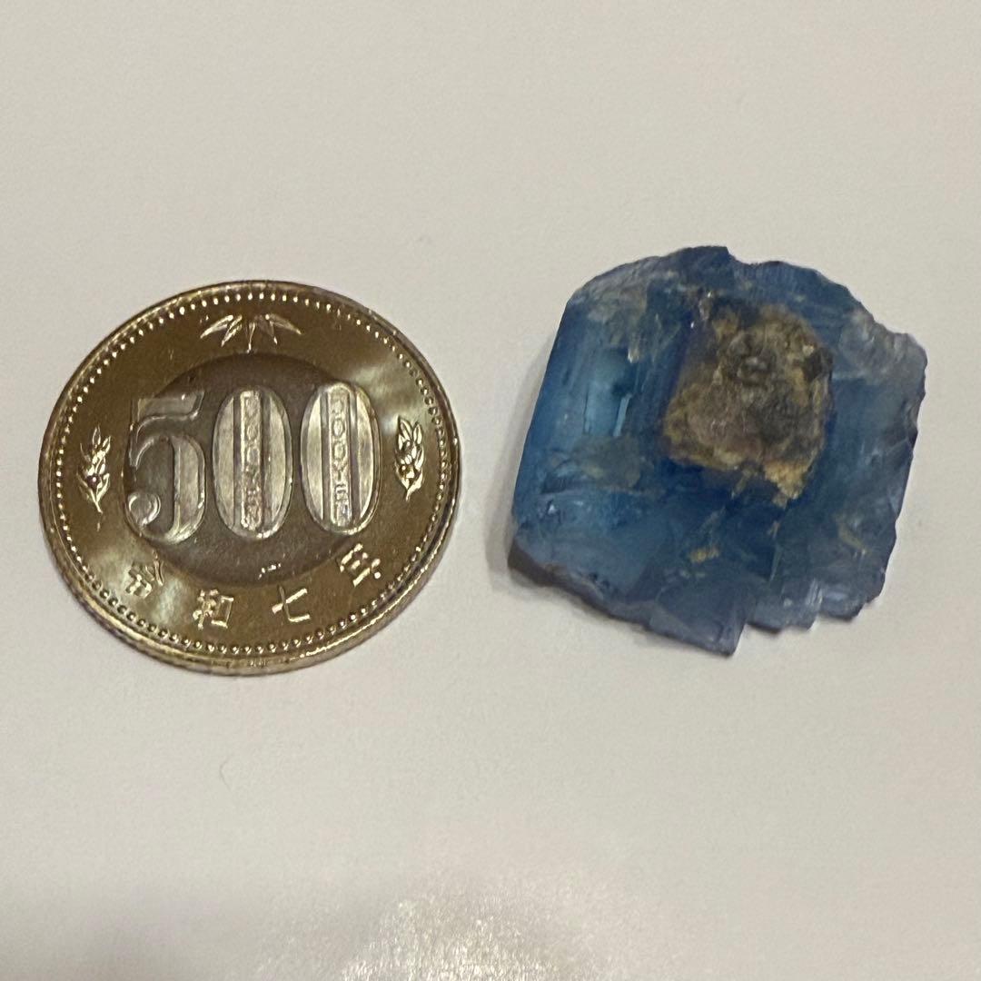 フランス産 蛍石 La Barre mine産 フローライト トリカラー 原石