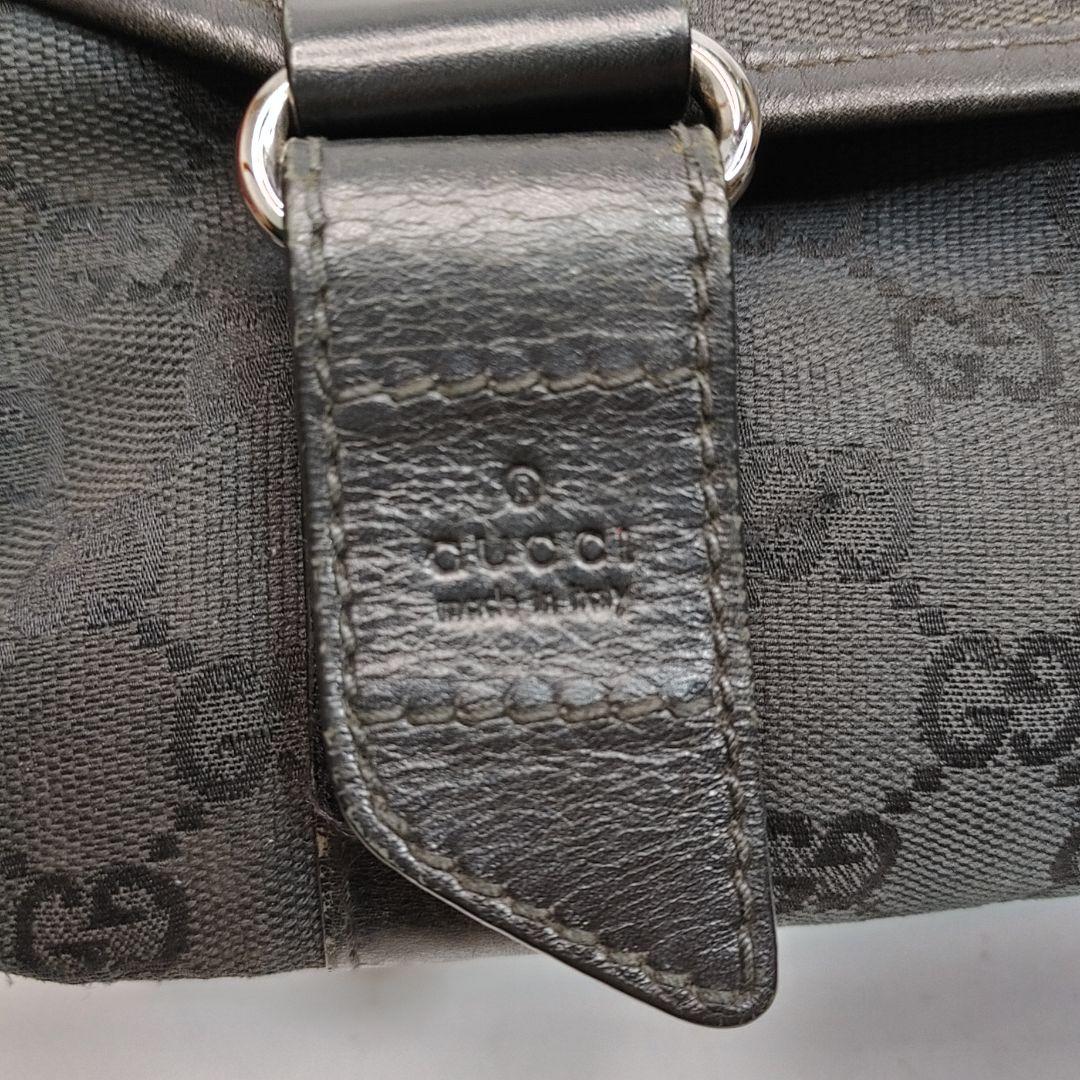 GUCCI ボディバッグ クロス GG キャンバス ショルダーバッグ