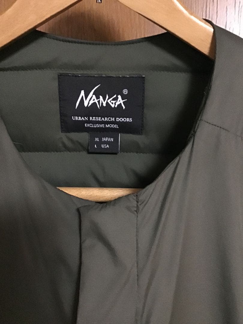 NANGA × URBAN RESEARCH DOORS インナーダウンXL美品