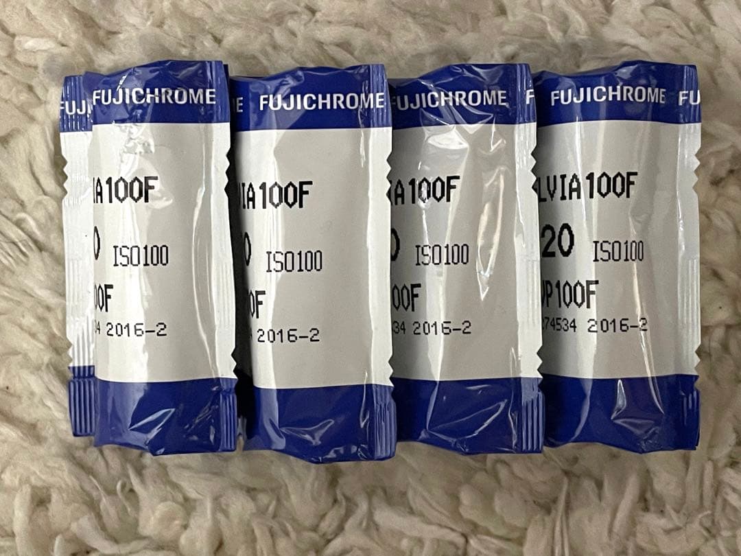 FUJI フジ ベルビア　7本セット ブローニーフィルム