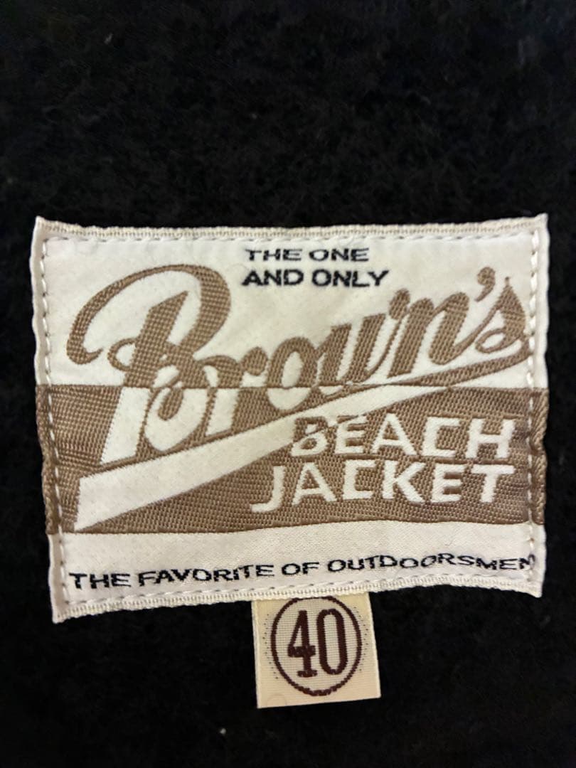 BROWN'S BEACH ブラウンズビーチ ベスト　フルカウント　40