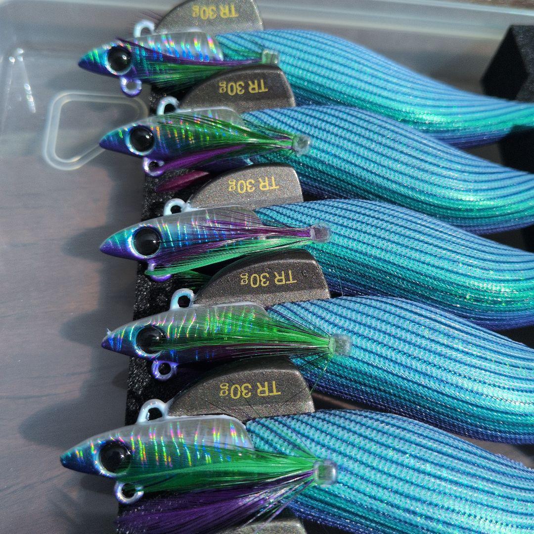 ダートマックス　TR tr パープル　ボーダー　グリーン　１０個 最後の出品