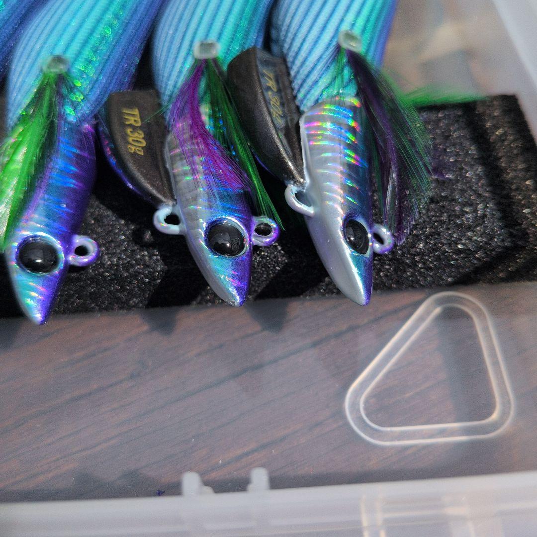 ダートマックス　TR tr パープル　ボーダー　グリーン　１０個 最後の出品