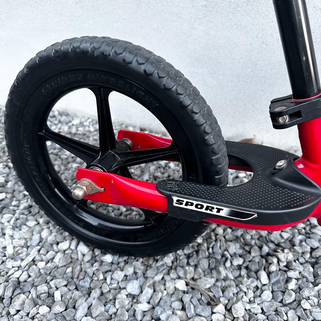 【極美品】ストライダー スポーツ　レッド　12インチ　正規品　付属品