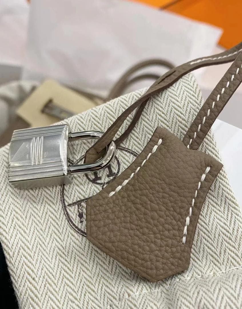 バーキン 25 ハンドバッグ エトゥープ