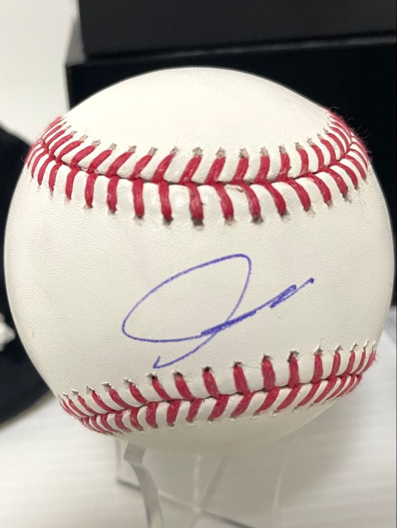今永昇太　直筆サインボール Fanatics & MLB 公式ホログラム付き