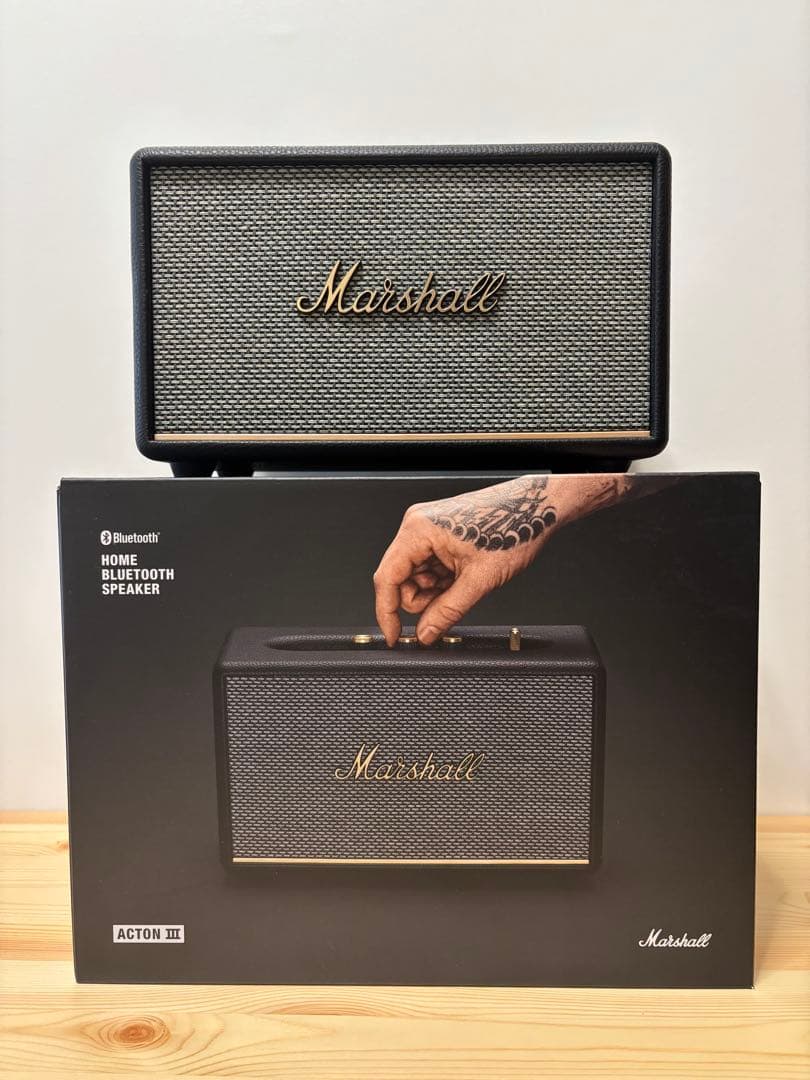 Marshall ACTONⅢ ワイヤレススピーカー ブラック