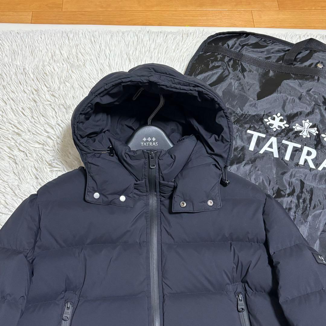 タトラス ボルボレ ダウンジャケット ブラック フード 03