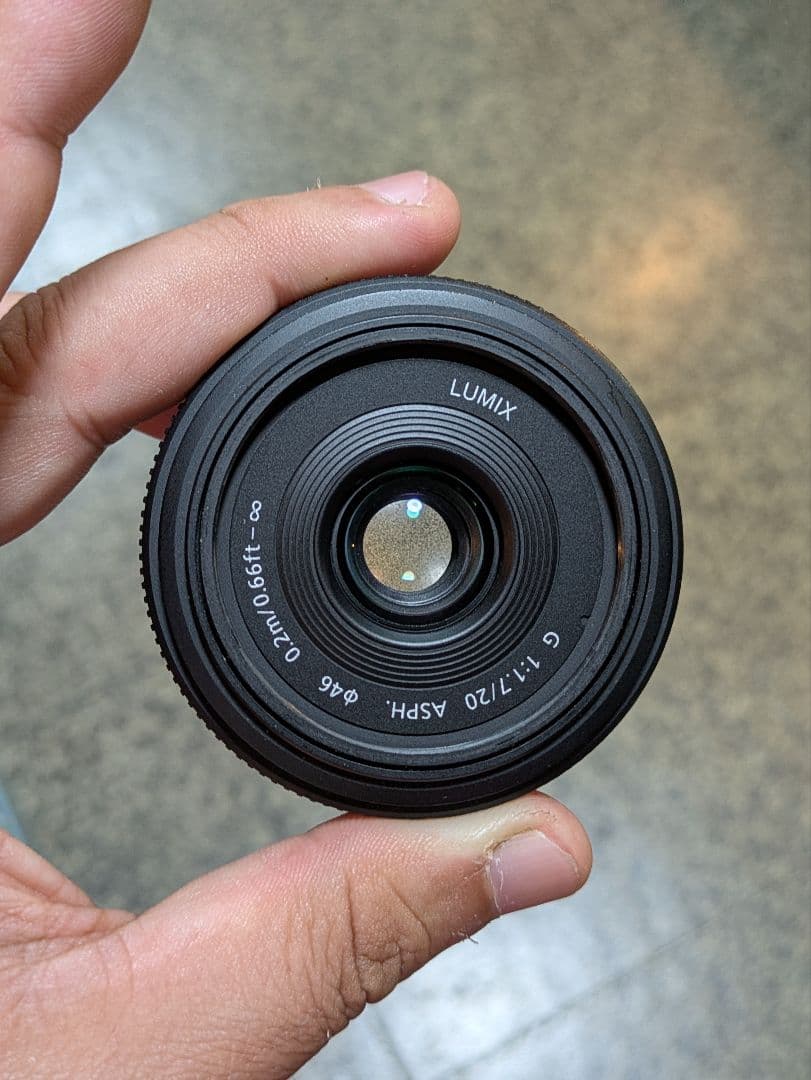 ​値下げ！！【美品/極上ボケ】LUMIX 20mm F1.7 元箱・おまけ付