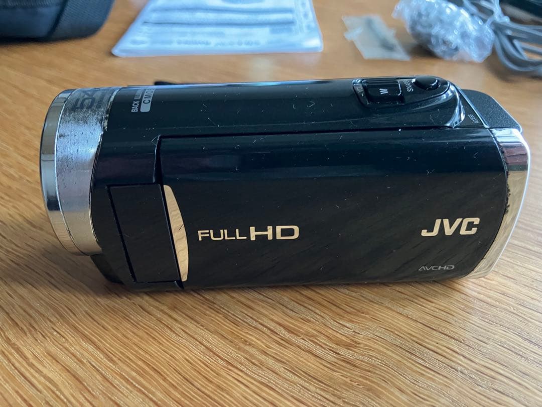 JVCケンウッド Everio GZ-E265-B エブリオ バッテリー予備付