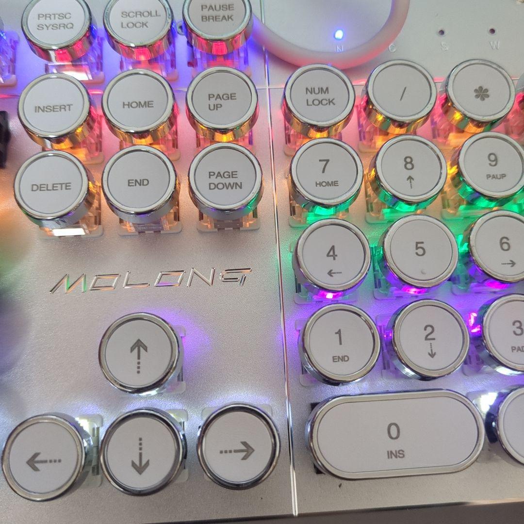 【美品】V-TECHNOLOGY メタルメカニカルキーボード