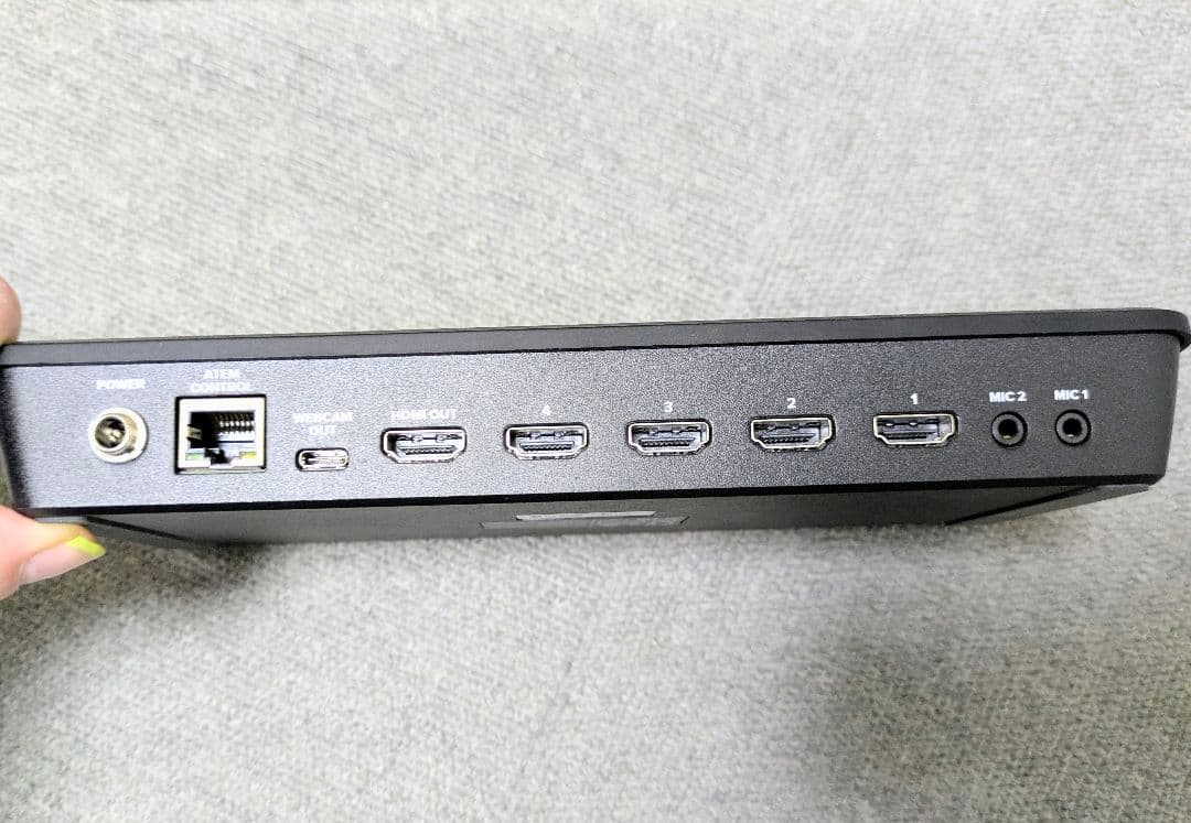 【大幅値下げ】動画スイッチャー BlackmagicDesignATEMMini