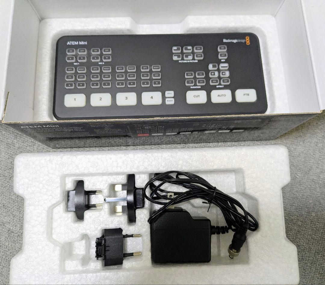 【大幅値下げ】動画スイッチャー BlackmagicDesignATEMMini