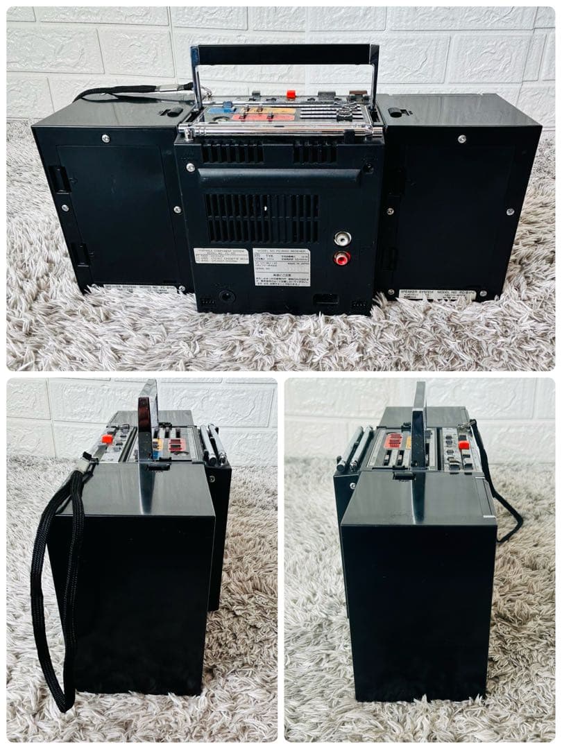 ビクター PC mini PC-R100 ラジカセ カセットデッキ ビンテージ