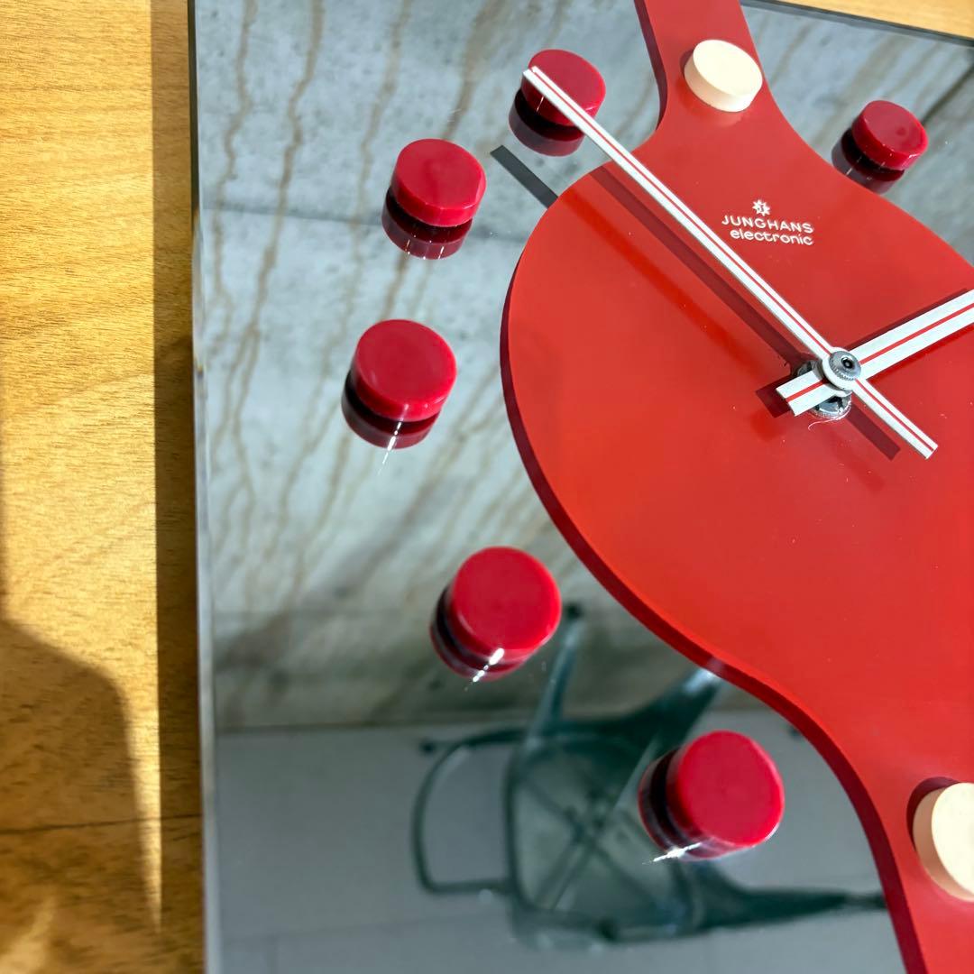 JUNGHANS 70' ヴィンテージ　ミラーフェイスクロック　壁掛時計