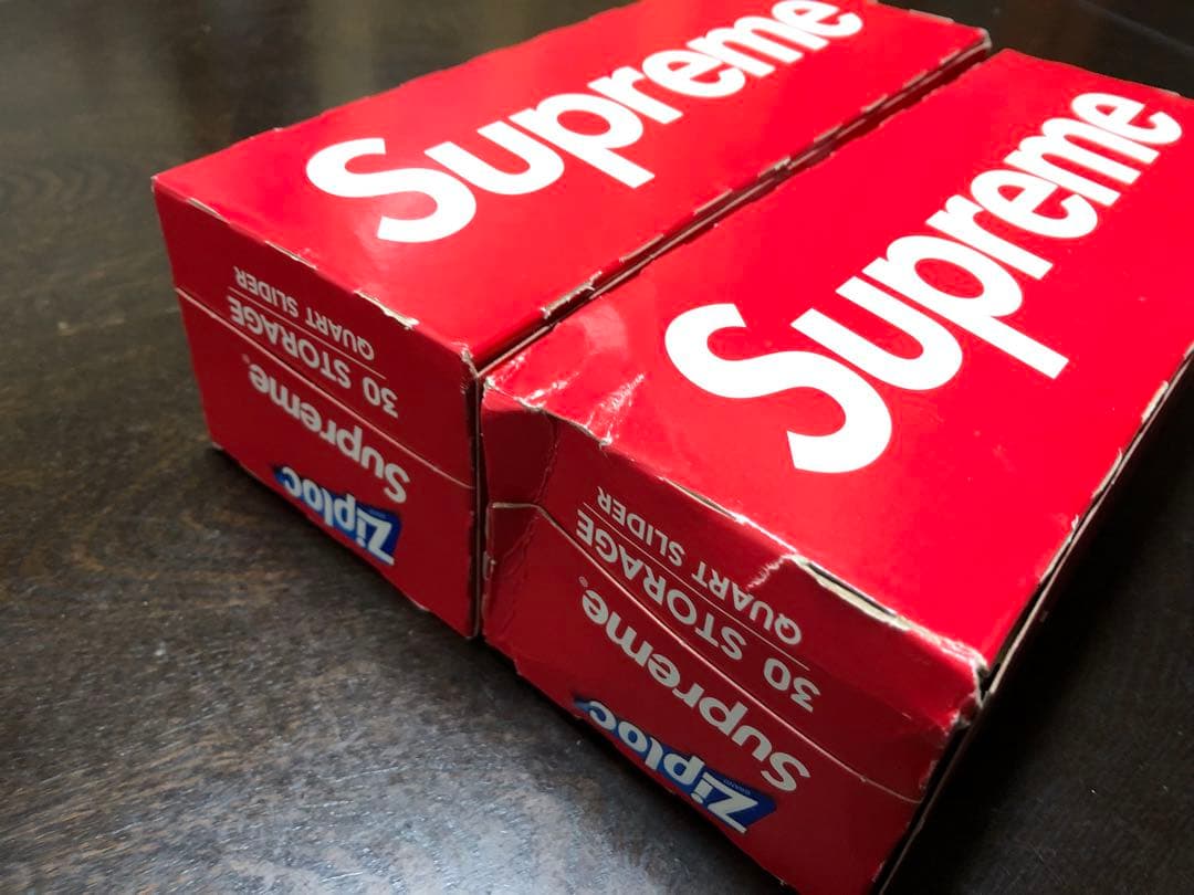 Supreme Ziploc シュプリーム ジップロック 2箱