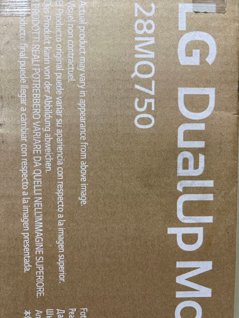 ディスプレイ・モニター本体 LG DualUp Monitor 28MQ750