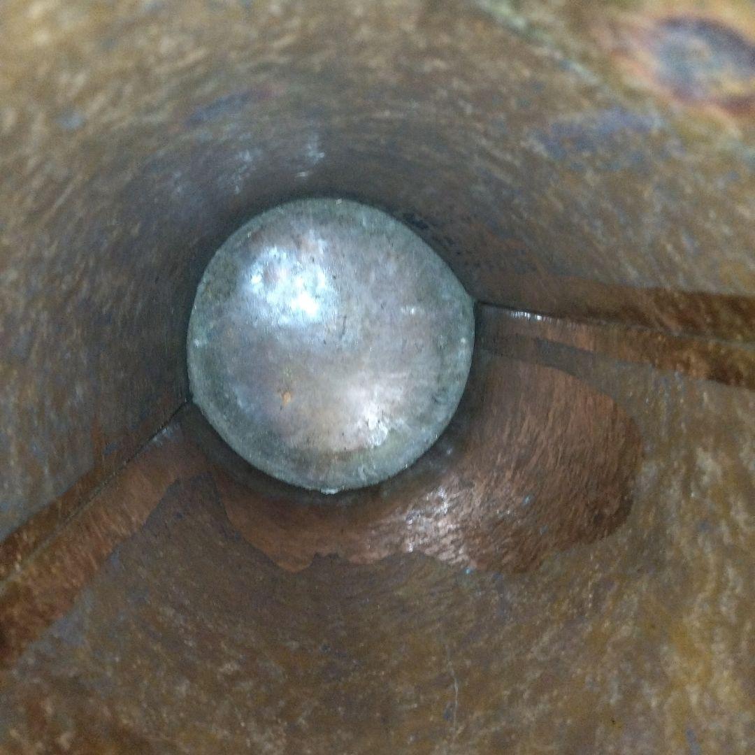 無骨 傘立て 銅製 アンティーク品