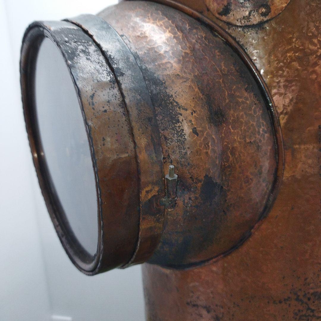 無骨 傘立て 銅製 アンティーク品