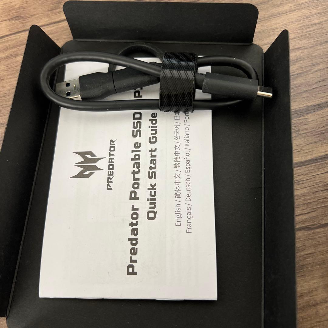 262054 Acer Predator 外付けSSD 4TB GP30