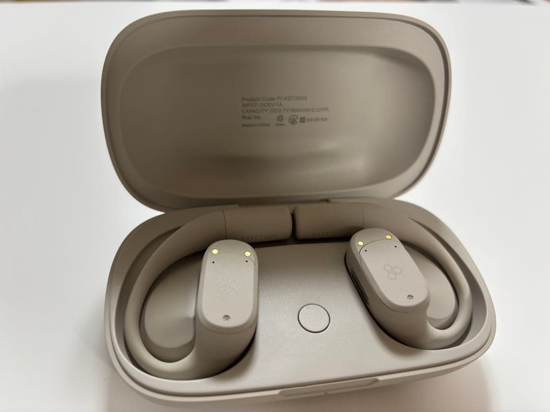 final KDT3000 ワイヤレスイヤホン AIノイズバリアマイク