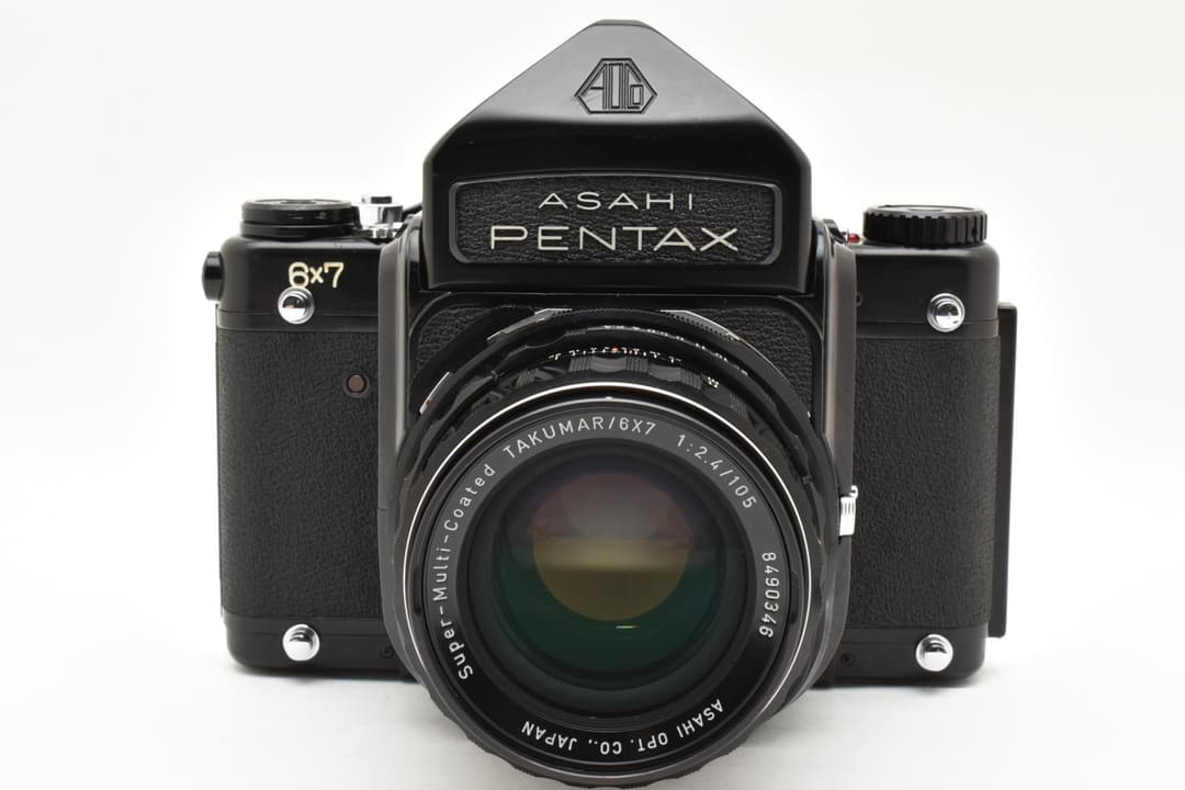 美品 Asahi Pentax 6×7 105mm F2.4 #8831