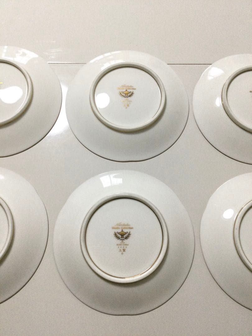 ノリタケ　スタジオコレクション　ボーンチャイナ　玉鬘　6枚　新品XmasSALE