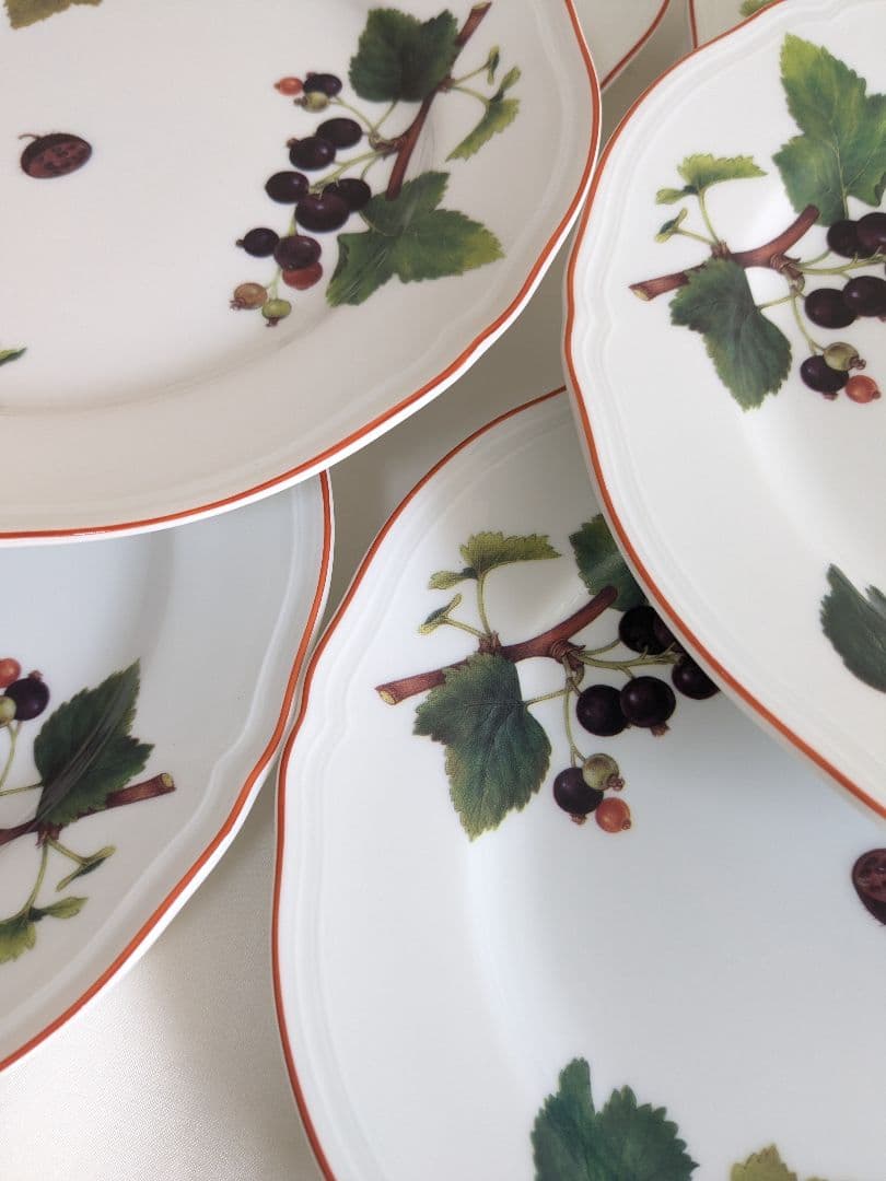 リチャードジノリ 木の実 果実 プレート 6枚セット