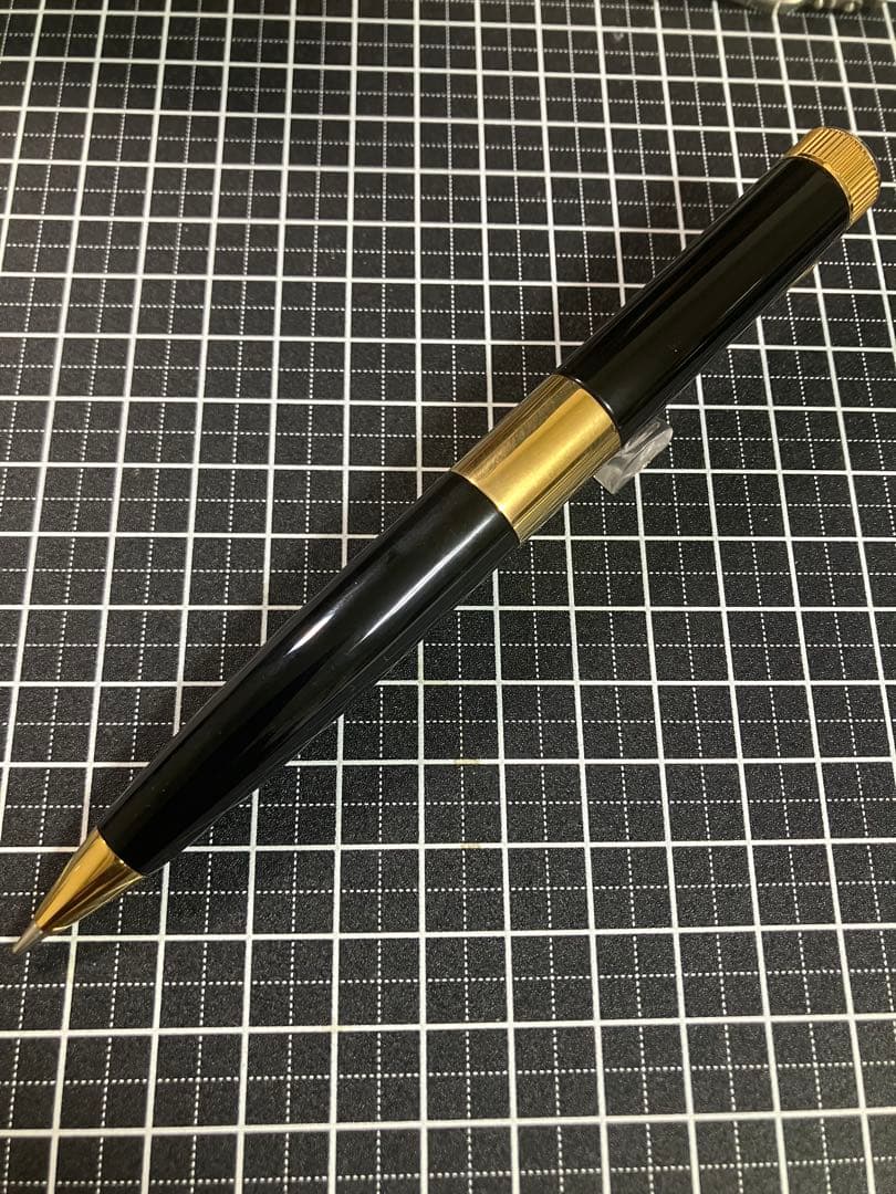 ITOYA　伊東屋　Romeo No.3 シャープペンシル　黒/金　0.5　太軸