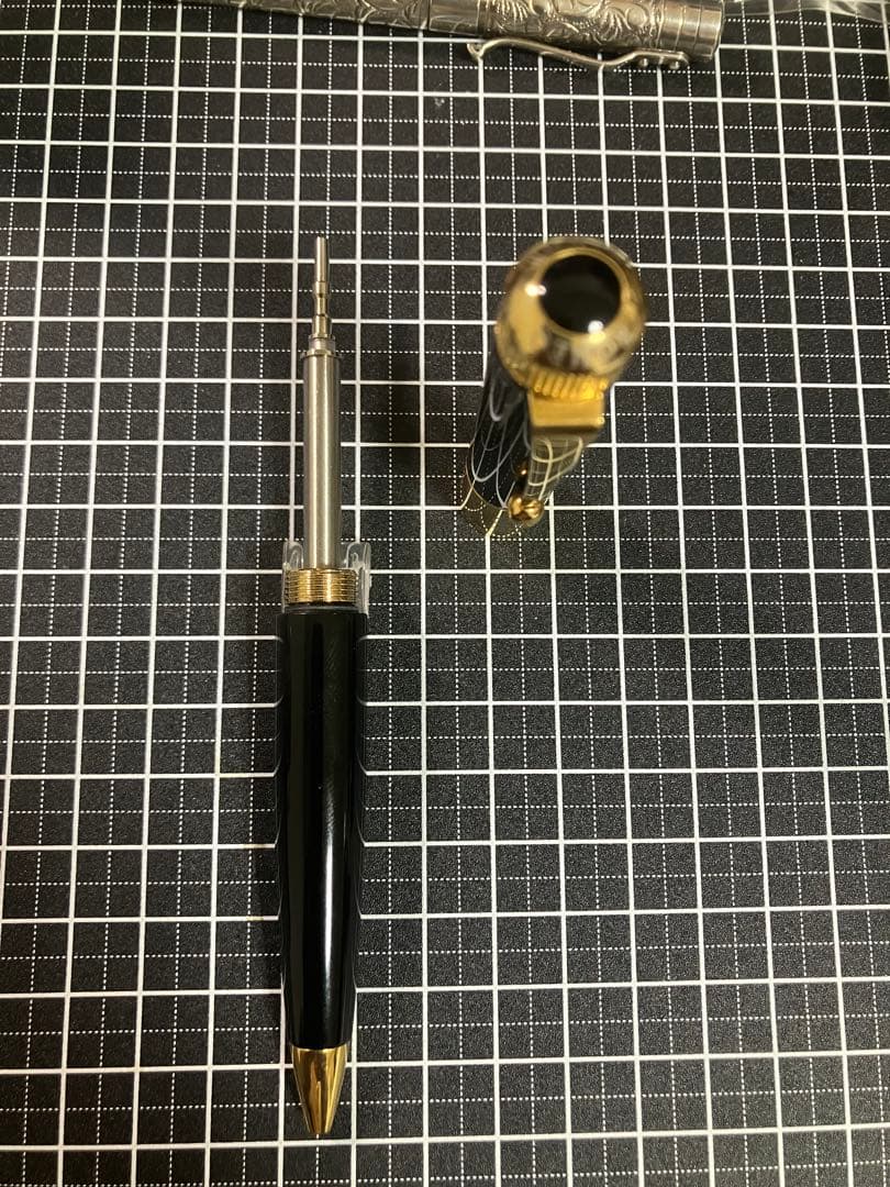 ITOYA　伊東屋　Romeo No.3 シャープペンシル　黒/金　0.5　太軸