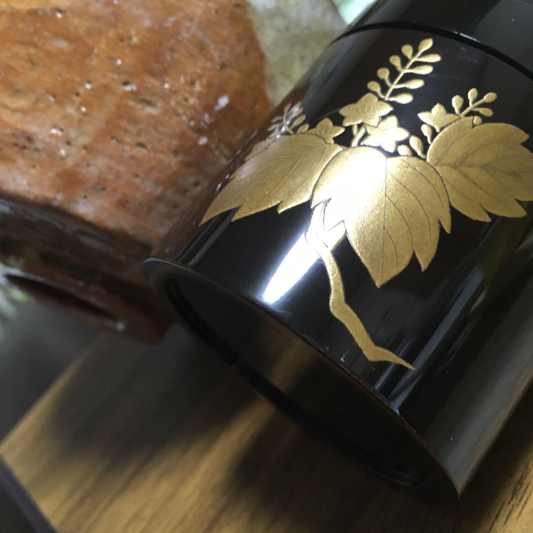 魯山人　抹茶碗、なつめセット