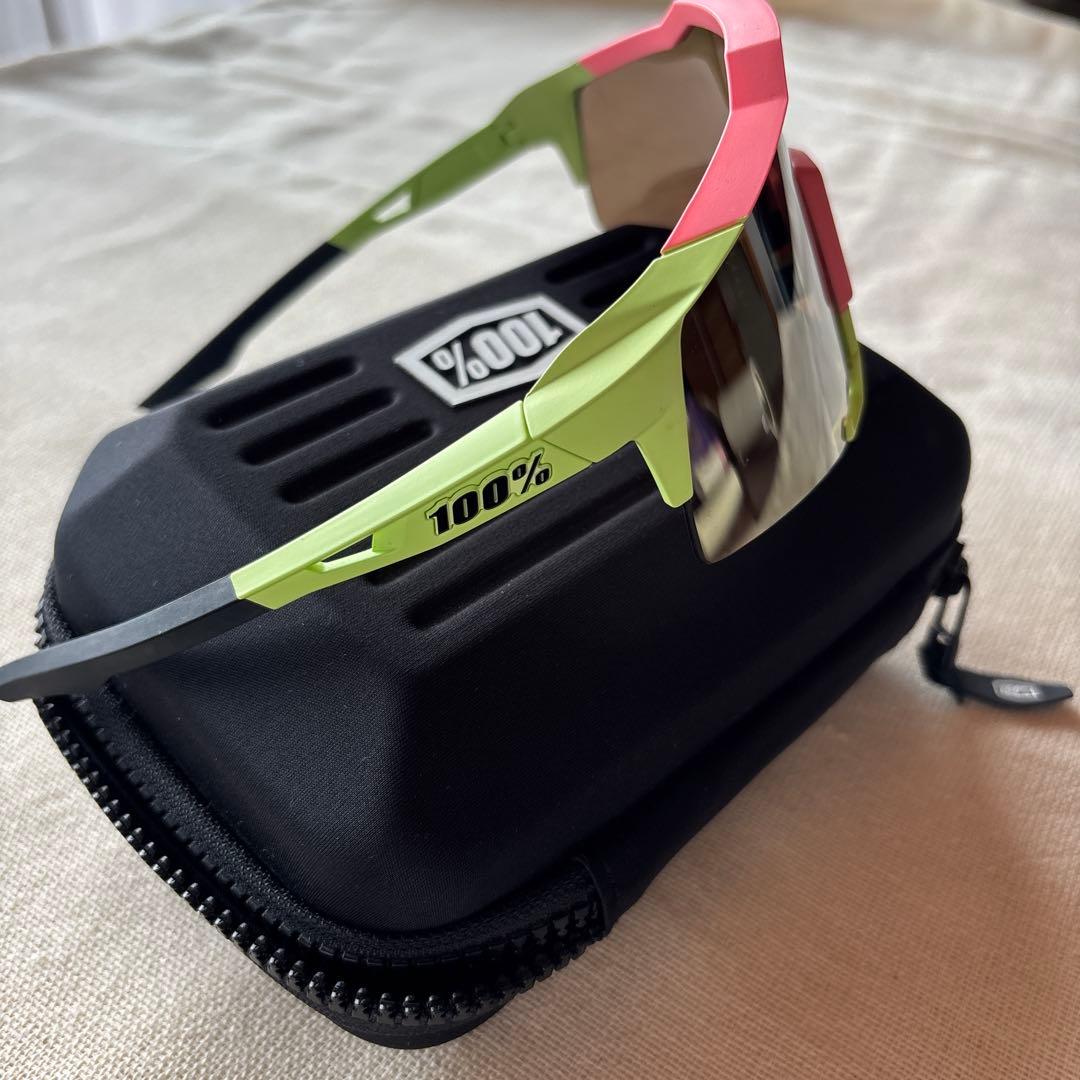 100%ワンハンドレッドSpeedcraftサングラス　クリアレンズ付属